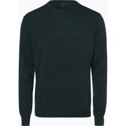 Andrew James - Sweter męski z dodatkiem kaszmiru, zielony. Zielone swetry klasyczne męskie Andrew James, m, z kaszmiru. Za 229,95 zł.
