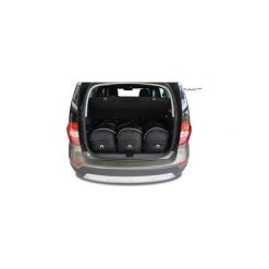 SKODA YETI, 2009- TORBY DO BAGAŻNIKA 3 SZT KJUST - 7037007. Torby podróżne KJUST, bez wzorów, z kauczuku, klasyczne. Za 959,00 zł.