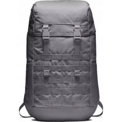Nike - Plecak. Szare plecaki męskie Nike, bez wzorów, z materiału. Za 279,90 zł.
