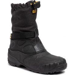 Śniegowce JACK WOLFSKIN - Iceland High K 4020571-6055350 Black/Burly Yellow XT. Czarne śniegowce chłopięce Jack Wolfskin, bez zapięcia. Za 369,00 zł.