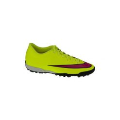 Buty do piłki nożnej Nike Mercurial Vortex II TF 651649-760. Czarne halówki męskie marki Adidas, ze skóry, do piłki nożnej. Za 159,99 zł.