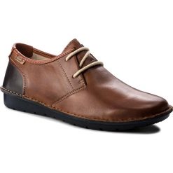 Półbuty PIKOLINOS - M7B-4023 Navy Blue. Brązowe derby męskie Pikolinos, z materiału. W wyprzedaży za 329,00 zł.