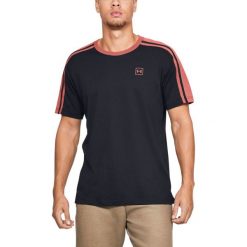 Under Armour Unstoppable Koszulka Czarny. Czarne podkoszulki męskie Under Armour, m, z haftami, z bawełny, z krótkim rękawem. Za 171,95 zł.