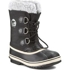 Buty zimowe chłopięce: Śniegowce SOREL – Yoot Pac Nylon NY1879-010 Black