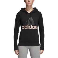 DAMSKA BLUZA ADIDAS ESSENTIALS LOGO (XXS). Bluzy damskie Adidas, xxs, bez wzorów, z bawełny, bez rękawów, z kapturem. W wyprzedaży za 159,99 zł.