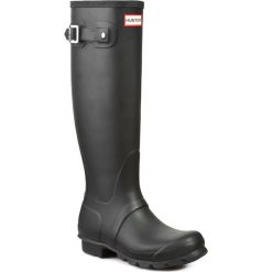 Buty zimowe damskie: Kalosze HUNTER – Womens Org Tall WFT1000RMA Black