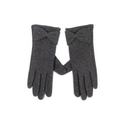 ACCCESSORIES 1W6-002-AW19 Szary. Szare rękawiczki damskie ACCCESSORIES, bez wzorów, z bawełny. Za 29,99 zł.