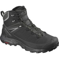 Salomon Buty Męskie X Ultra Mid Winter Cs Wp Black/Phantom/Quiet Shade 43.3. Czarne halówki męskie marki Salomon, na zimę, do biegania. Za 629,00 zł.