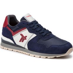 Sneakersy TOGOSHI - TG-12-02-000067 622. Niebieskie sneakersy męskie Togoshi, na co dzień, bez wzorów, ze skóry, eleganckie, bez zapięcia. W wyprzedaży za 349,00 zł.
