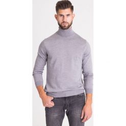 GOLF JOOP! COLLECTION. Szare swetry męskie Joop! Collection, xxl, bez wzorów, z wełny, młodzieżowe, z golfem, bez kaptura. Za 274,50 zł.