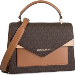 Torebka MICHAEL MICHAEL KORS - Ludlow 30T9GLNS2B Brn/Btrn/Acr. Pomarańczowe torebki klasyczne damskie MICHAEL Michael Kors, bez wzorów, ze skóry ekologicznej, klasyczne, bez dodatków. Za 1179,00 zł.
