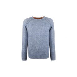 Swetry Trussardi 52M00053 / Round Neck Raglan Knit. Niebieskie swetry męskie Trussardi, xl, bez wzorów, bez kołnierzyka, bez kaptura. Za 299,00 zł.
