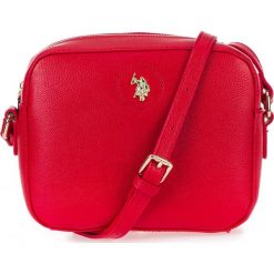 U.S. POLO ASSN. torebka crossbody Jones S Crossbody Bag, czerwona. Czerwone torebki klasyczne damskie U.S. Polo Assn., bez wzorów, eleganckie, bez dodatków. W wyprzedaży za 209,00 zł.