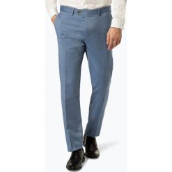 Andrew James New York - Męskie spodnie od garnituru modułowego, niebieski. Niebieskie spodnie męskie Andrew James New York, do pracy, s, bez wzorów, z wełny, biznesowe. Za 399,95 zł.