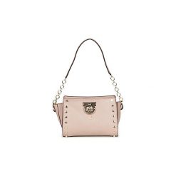 Torby na ramię Guess MARLENE CROSSBODY TOP ZIP. Brązowe topy damskie Guess, z aplikacjami, bez kołnierzyka. Za 569,00 zł.