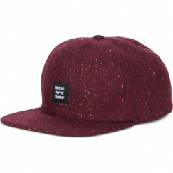 Czapka Herschel Albert Cap (1020-0456). Brązowe czapki męskie marki Herschel. Za 69,99 zł.