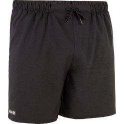 Spodenki surfing krótkie BBS 100 Simple. Czarne koszulki męskie OLAIAN, xl, bez wzorów, z poliesteru, sportowe, na fitness i siłownię. Za 29,99 zł.