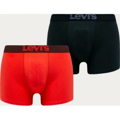 Levi's - Bokserki (2-pack). Czerwone bokserki męskie Levi's®, z nadrukiem, z elastanu. Za 99,90 zł.