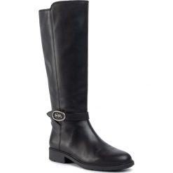 Oficerki COACH - Ruby Hc Boot Ltr G4393 233148 Black. Czarne kozaki damskie Coach, ze skóry ekologicznej, bez obcasa, na obcasie, bez zapięcia. Za 969,00 zł.