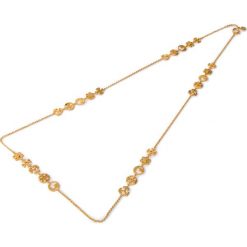 Naszyjnik TORY BURCH - Logo Charm Rosary 54058 Rolled Brass 715. Żółte naszyjniki męskie Tory Burch, metalowe. W wyprzedaży za 459,00 zł.