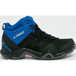 Adidas Performance - Buty Terrex Ax2r Mid Gtx. Czarne buty trekkingowe męskie marki adidas Performance, z materiału, na sznurówki, outdoorowe, gore-tex. W wyprzedaży za 399,90 zł.