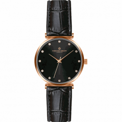 Frederic Graff Batura Star Croco Leather FCB-B009R. Czarne zegarki damskie Frederic Graff. W wyprzedaży za 233,00 zł.
