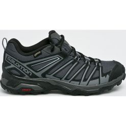Salomon - Buty X Ultra 3 Prime Gtx. Szare buty trekkingowe męskie marki Salomon, ze skóry, na sznurówki, outdoorowe, gore-tex. W wyprzedaży za 399,90 zł.