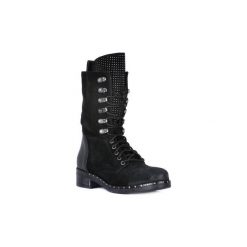 Buty zimowe damskie: Kozaki Juice Shoes TACCO BLACK