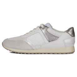 Geox Tenisówki Damskie Deynna 37 Kremowe. Białe trampki i tenisówki damskie Geox, bez wzorów, bez zapięcia. Za 349,00 zł.