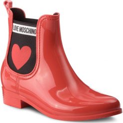 Buty zimowe damskie: Kalosze LOVE MOSCHINO – JA21013G16IJ0500 Rosso