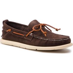 Mokasyny UGG - M Beach Moc Slip-On 1101501 M/Stt. Pomarańczowe mokasyny męskie Ugg, na co dzień, bez wzorów, ze skóry, bez zapięcia. Za 599,00 zł.