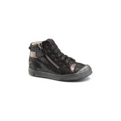 Buty Dziecko GBB DESTINY. Czarne trampki dziewczęce GBB, bez wzorów, bez zapięcia. Za 379,00 zł.