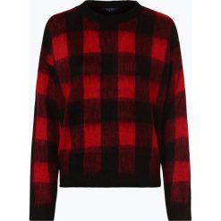 Aygill's - Sweter damski, czerwony. Czerwone swetry damskie Aygill's, s, w kratkę, z denimu, bez rękawów, bez kaptura. Za 119,95 zł.