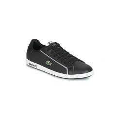 Buty Lacoste GRADUATE 119 1. Czarne trampki męskie Lacoste, bez wzorów, bez zapięcia. Za 343,20 zł.
