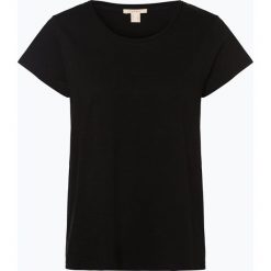 Esprit Casual - T-shirt damski, czarny. Czarne t-shirty damskie Esprit Casual, l, bez wzorów, z bawełny, eleganckie, bez kołnierzyka. Za 39,95 zł.