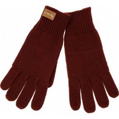 Rękawiczki damskie Pepe Jeans Elissa Gloves PL080128. Czerwone rękawiczki damskie Pepe Jeans, bez wzorów, z jeansu. W wyprzedaży za 49,00 zł.