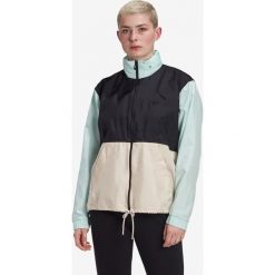 Adidas Originals Blocked Windbreaker Kurtka Czarny Niebieski. Niebieskie kurtki damskie adidas Originals, na wiosnę, bez wzorów, z materiału. Za 343,95 zł.