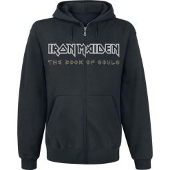 Bluzy męskie: Iron Maiden Book Of Souls Exploding Head Bluza z kapturem rozpinana czarny