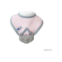 Śliniak supeRRO Baby HEVEA, różowy (LLV_SUP-0002). Czerwone śliniaki marki LullaLove. Za 51,00 zł.