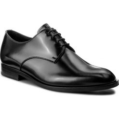 Derby męskie: Półbuty EMPORIO ARMANI - X4C443 XAT04 00002 Black