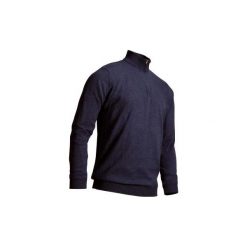 Sweter wiatroszczelny do golfa męski. Szare swetry męskie INESIS, m, bez wzorów, z bawełny, z golfem, bez kaptura. Za 159,99 zł.