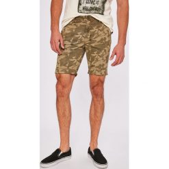 Andy Warhol by Pepe Jeans - Szorty. Zielone spodenki i szorty męskie Andy Warhol by Pepe Jeans, bez wzorów, z elastanu, casualowe. W wyprzedaży za 99,90 zł.