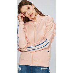 Review - Bluza. Różowe bluzy damskie z kieszeniami marki Review, s, z bawełny, bez kaptura. W wyprzedaży za 119,90 zł.