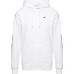 Tommy Jeans CLASSICS HOODIE Bluza z kapturem white. Białe bluzy męskie rozpinane Tommy Jeans, m, z bawełny, z kapturem. Za 379,00 zł.