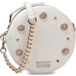 Torebka VERSACE JEANS COUTURE - E1VUBBP8 71281 0003. Białe torebki klasyczne damskie Versace Jeans Couture, bez wzorów, z jeansu, eleganckie, bez dodatków. Za 649,00 zł.