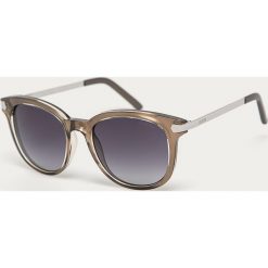 Guess Jeans - Okulary przeciwsłoneczne. Pomarańczowe okulary przeciwsłoneczne damskie Guess Jeans. W wyprzedaży za 289,90 zł.