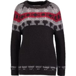 Swetry klasyczne damskie: Replay Sweter black/grey