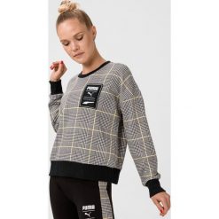 Puma Recheck Bluza Czarny. Czarne bluzy damskie Puma, l, w kratkę, z bawełny, bez rękawów, bez kaptura. Za 274,95 zł.