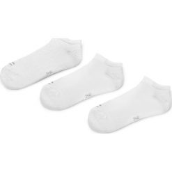 Zestaw 3 par niskich skarpet unisex CAMEL ACTIVE - 6595 White 660. Białe skarpetki damskie Camel Active, bez wzorów, z elastanu. Za 39,00 zł.