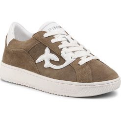 Sneakersy PINKO - Liquirizia 1 PE 20 BLKS1 1H20PX Y61B Verde Militare/Bianco. Zielone półbuty damskie Pinko, ze skóry. W wyprzedaży za 549,00 zł.